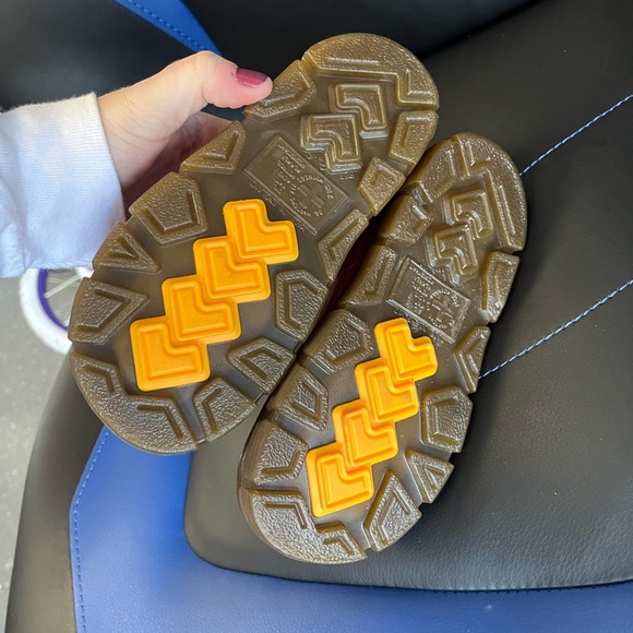 Dr. Marten’s Air Wair kids shoes suede burnt red size 10 - Picture 5 of 6